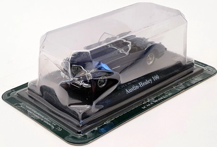 Coche modelo Altaya escala 1/43 AL51020A - Austin Healey 100 - azul oscuro Foto 1 de 4