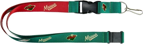 Minnesota Wild Two Tone Lanyard Keychains Cover