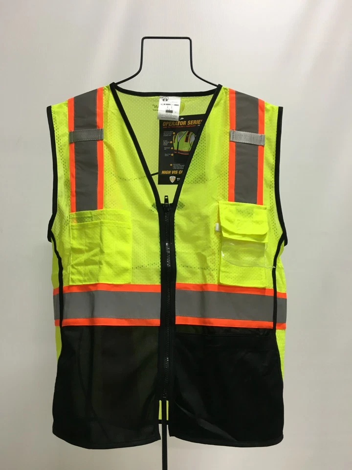 Tillman 2020 Operator Series ANSI 107 Type R Class 2 High Visibility Safety Vest