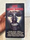 The Legend of the Seven Golden Vampires THE LAST WARNING  VHS RARE OOP HORROR