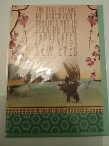 Papaya Art "The Real Voyage Of Discovery" Birthday Greeting Blank Card - Picture 1 of 2