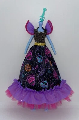 Monster High 2023 Howliday Día de Muertos Skelita Calaveras Muñeca Conjunto Vestido G1 Foto 1 de 4