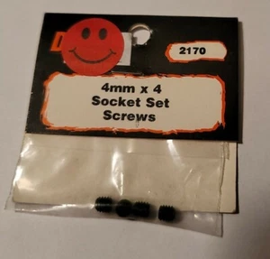Du-Bro Set Screws M4x4mm DuBro Rc Hardware 4x4mm 4 pcs 2170 - Picture 1 of 1