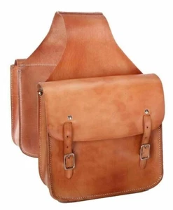 Top Quality Leather Western Horse Saddle Bag . . - Picture 1 of 4