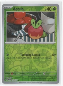 Pokemon Twilight Masquerade 017/167 Applin Reverse Holo - Picture 1 of 1