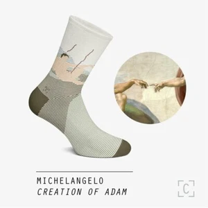 Curator Socks - Creation Of Adam - Picture 1 of 4