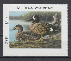 United States – 2005 Michigan Waterfowl / Duck Stamp - MNH - Picture 1 of 1