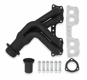 Cabezal corto Flowtech para camioneta Toyota 75-88 con 20R/22R, pintura negra 19000FLT - Imagen 1 de 15