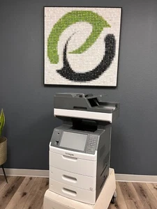 Lexmark MX711de MX711 Monochrome Laser Printer Fax Copy Scan 15K Printed Pages - Picture 1 of 5
