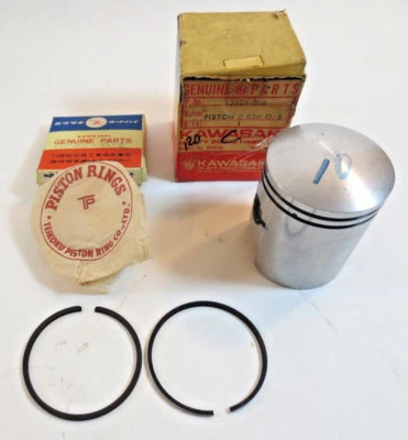 KIT PISTÓN KAWASAKI C2SS NUEVO DE LOTE .020 O/S .5MM C2 Foto 1 de 4