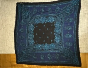 Large Barbieri Shawl Larioseta Hand Made In Italy VTG 100% Lana Wool Excellent - Picture 1 of 6