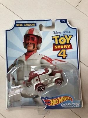 Coche personaje Duke Caboom Toy Story 4 de Hot Wheels de Disney y Pixar #7  Foto 1 de 2