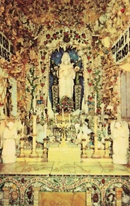 Interior of Grotto of the Blessed Virgin Dickeyville, Wisconsin  Chrome PC - Picture 1 of 2