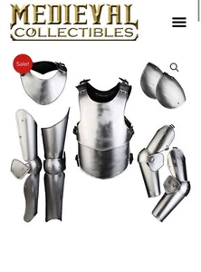 Medieval Suit Or Armour Set, Steel Elias, Renaissance armor - Picture 1 of 3