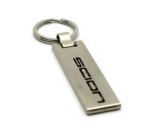 🔥SCION Silver Metal keychain with Black Letters - Picture 1 of 6