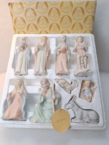 Schöne Lefton "The Christopher Collection" 9-teiliges Krippenset Vintage - Bild 1 von 10