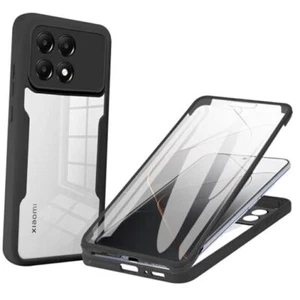  Clear Case for Xiaomi Poco F6 Pro/Redmi K70 Pro, Full Surround Soft TPU Black - Picture 1 of 8
