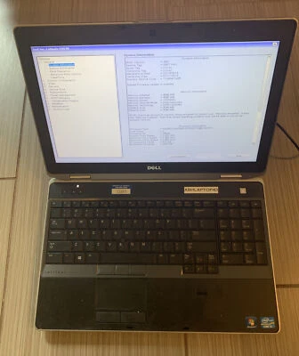 Dell Latitude E6530 15.6 inch(500GB, Intel Core i5 3rd Gen., 2.50 GHz, 4GB) - Image 1 of 4