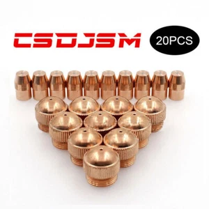 20pcs Plasma Cutter Tips 19917 0.057'' 80A Electrodes 19918 for ESAB PT-17 torch - Picture 1 of 3