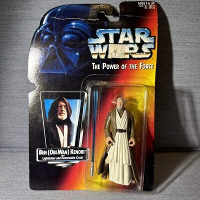 Figura Kenner 1995 Red Power Of The Force Star Wars POTF Ben (Obi-Wan) Kenobi Foto 1 de 4