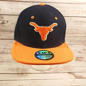 Texas Longhorns NCAA Negro Naranja Premium Sombrero Gorra KIPA Bordado - Imagen 1 de 9