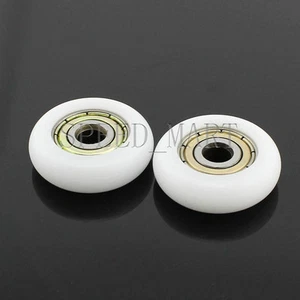 2 rodamientos de bolas de ranura 625 incrustados de plástico de nailon D 5*23*7 mm polea guía - Imagen 1 de 5