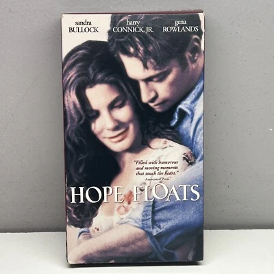 Hope Floats VHS 1998 Video Tape Sandra Bullock Harry Connick Jr Rowlands Whitman Foto 1 de 4