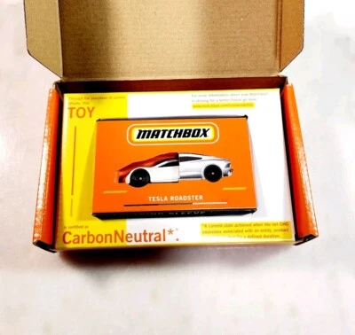 2020 Matchbox Tesla Roadster Mattel Creations New - Image 1 of 3