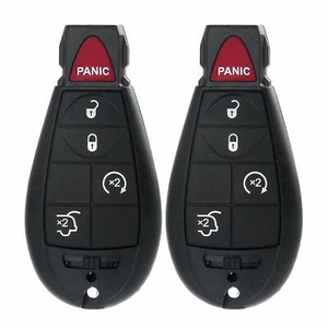 ECCPP Replacement fit for Uncut 433MHz Keyless Entry Remote Car Key Fob for Chry - Picture 1 of 7