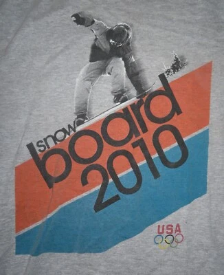 Camiseta Snow Board 2010 - Vancouver OLYMPICS EUA (XL) - Imagem 1 de 2