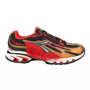 Zapatillas informales Diadora Mythos Barcelona Fire con cordones para hombre marrón, rojo 179 - Imagen 1 de 5