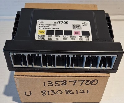 Módulo de control de carrocería GM 13587700 2016-17 GM Chevy Cadillac Silverado XTS más ** Foto 1 de 2