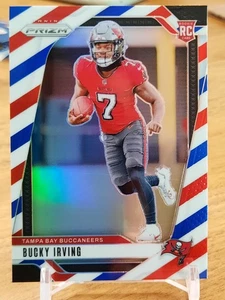 Bucky Irving 2024 Panini Prizm Red White Blue Prizm RC #316 Tampa Bay Buccaneers - Bild 1 von 2