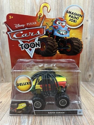 Disney Pixar Cars Toon - Monster Truck Mater RASTA CARIAN - 1:55 Diecast Foto 1 de 4
