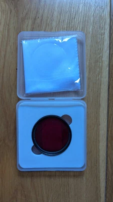Pig Iron 49mm Red R1 Pro Filter. Contrast Booster Camera Lens Circular Filter. - Image 1 of 2