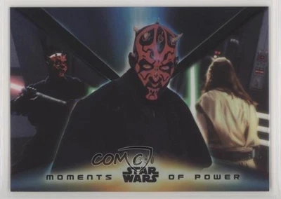 2015 Topps Star Wars High Tek Moments of Power /50 Darth Maul #MP-2 1j8 - Image 1 of 3