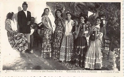 España - GRANADA (Cat.) Gitanas del Sacro Monte - Ed. L. Roisin 651 - Imagen 1 de 2