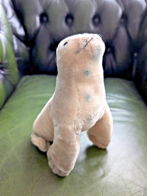 Steiff Seehund Robbe Robby 12cm Vintage 50er Steifftier Plüschtier 60er J19 - Bild 1 von 4