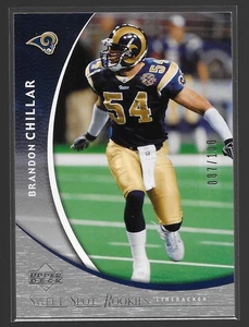 2004 Upper Deck Sweet Spot Silver Rookies Brandon Chillar #129 /100 RC - Picture 1 of 2