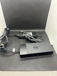 DELL . USB-C DOCK STATION D'ACCUEIL THUNDERBOLT + ALIM 130W ref WD19TB K20A ..#E - Photo 1/6