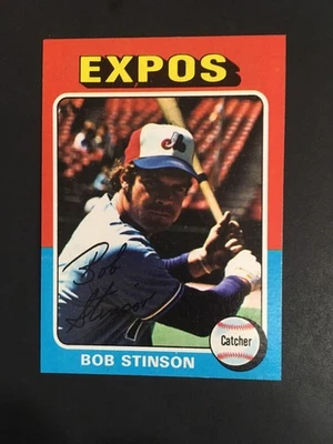 1975 TOPPS BOB STINSON, #471, NM/MT (Free Shipping On Any 3!) - Image 1 of 2