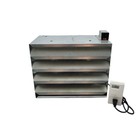 100k NEW STYLE Hydronic hanging heater, W/ CORD, Variable speed fan,& THERMOSTAT