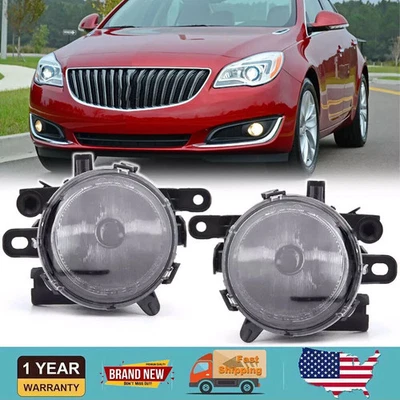 Faro antiniebla parachoques delantero luces de conducción bombilla lente transparente para Buick Regal 2014-2017 Foto 1 de 4
