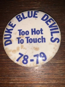 1978 Duke Blue Devils Sports 2,25 Zoll Pinback Button - Bild 1 von 4