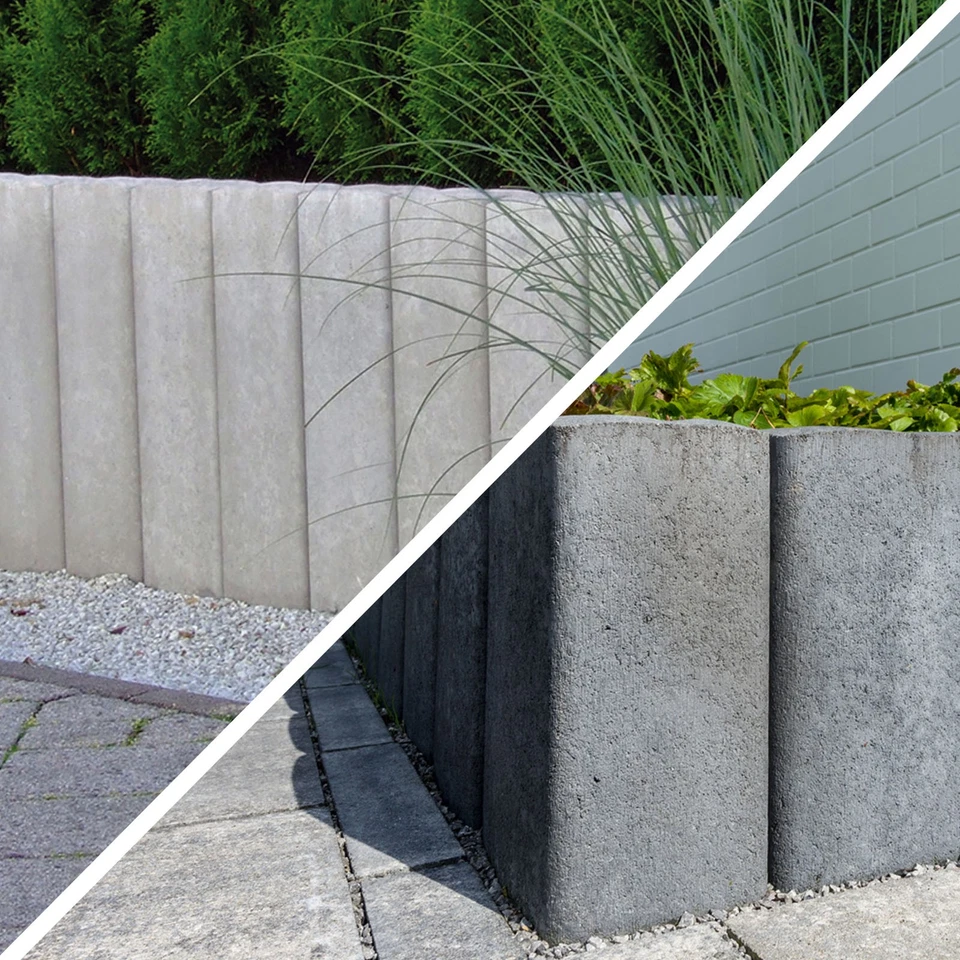 Rechteckpalisade linear Palisade Gartensteine Beetumrandung Klostermann - Bild 1 von 1