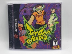 Jet Grind Radio (Sega Dreamcast, 2000) w/ Music Sampler Brand New