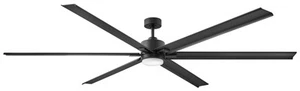 Hinkley Lighting 900999F-LDD Indy Maxx 99" 6 Blade Smart LED - Black - Picture 1 of 12