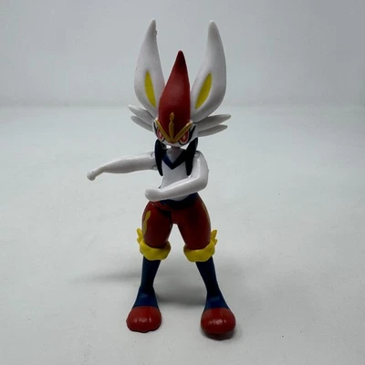 Figuras Pokemon Battle Ready Cinderace 4,5 polegadas 2021 - Imagem 1 de 4