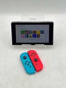Nintendo Switch with Neon Blue and Neon Red Joy-Con (HAC-001-01)