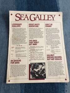 Sea Galley Vintage Menu 1986 Colorado Springs - Picture 1 of 5